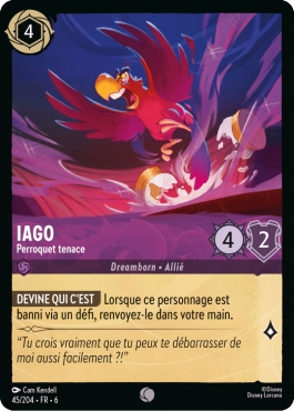 Iago - Reappearing Parrot