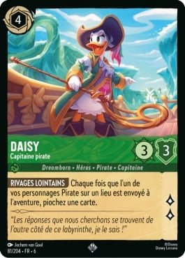 Daisy Duck - Pirate Captain