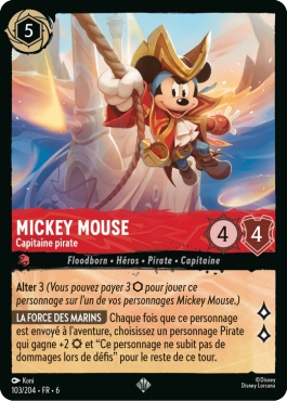 Mickey Mouse - Pirate Captain