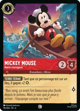 Mickey Mouse - Courageous Sailor