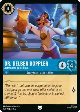 Dr. Delbert Doppler - Fussy Astronomer