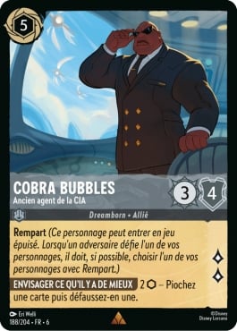 Cobra Bubbles - Former CIA