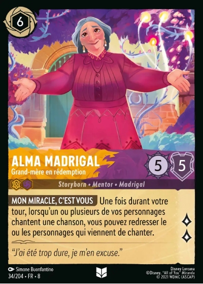 Alma Madrigal - Accepting Grandmother
