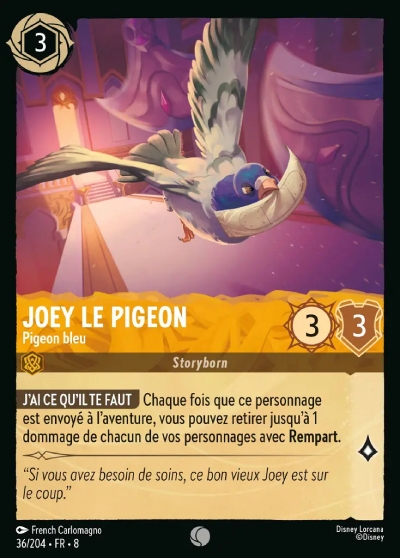 Joey - Blue Pigeon