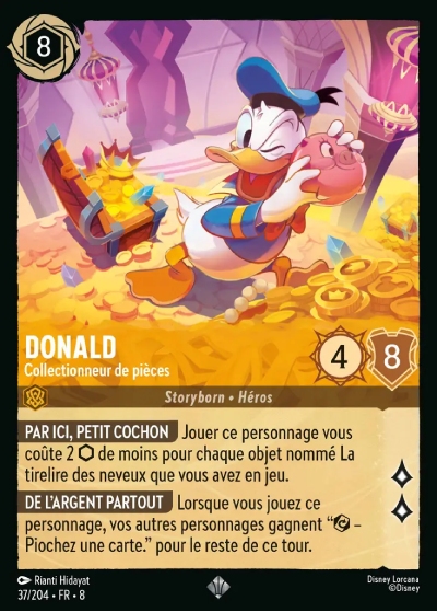 Donald Duck - Coin Collector