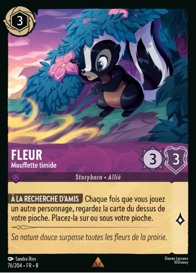 Flower - Shy Skunk