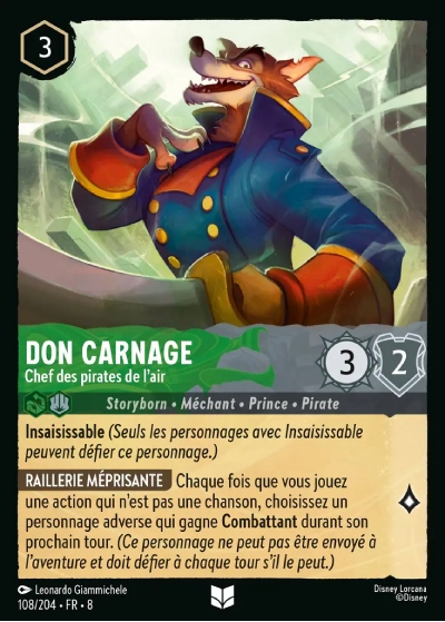Don Karnage - Air Pirate Leader