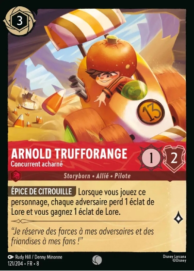 Gloyd Orangeboar - Fierce Competitor