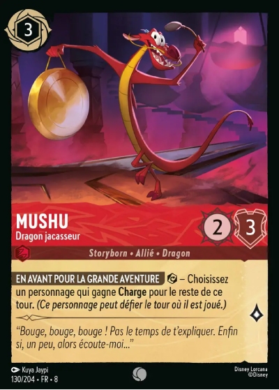 Mushu - Fast‐Talking Dragon