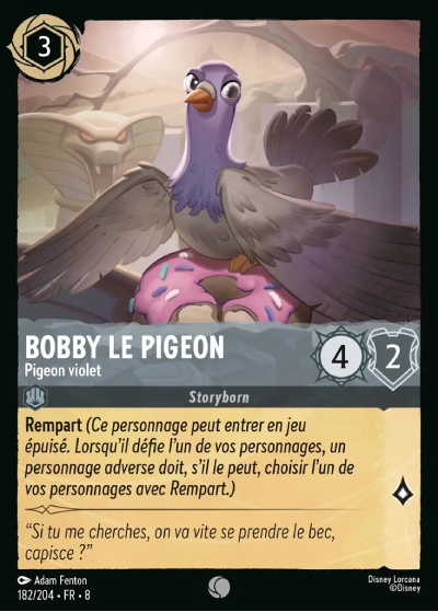Bobby - Purple Pigeon