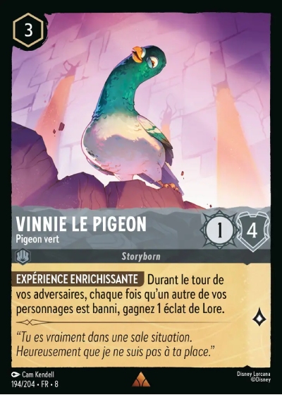 Vinnie - Green Pigeon