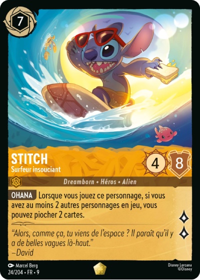 Stitch - Carefree Surfer