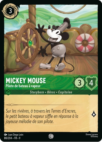 Mickey Mouse - Steamboat Pilot