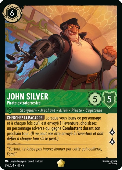 John Silver - Alien Pirate
