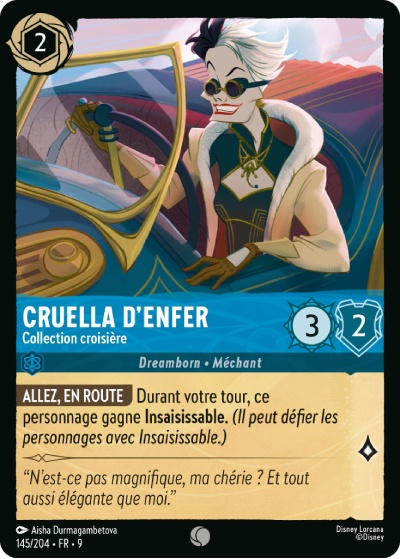 Cruella De Vil - Fashionable Cruiser