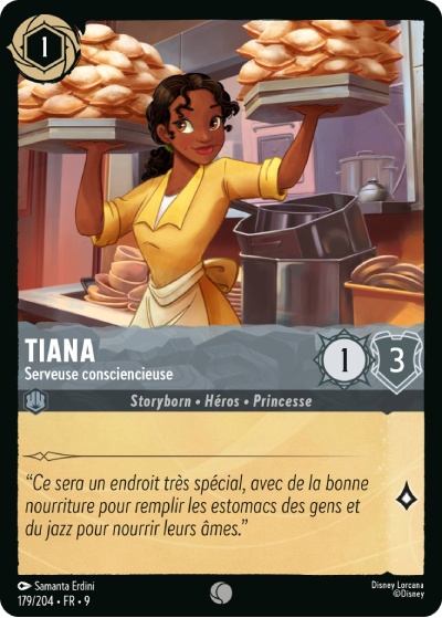Tiana - Diligent Waitress