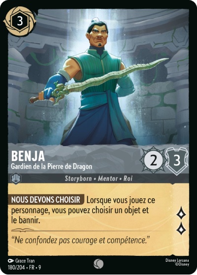 Benja - Guardian of the Dragon Gem