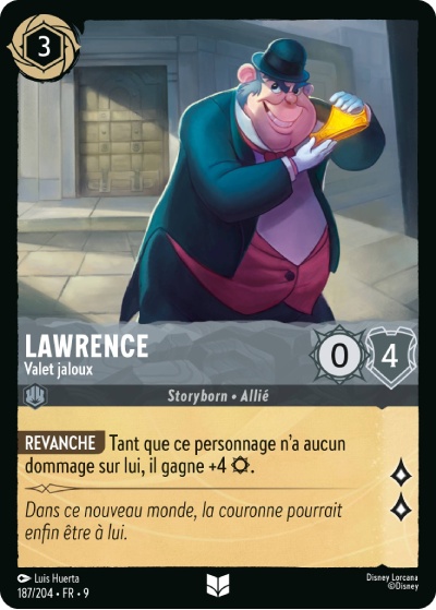 Lawrence - Jealous Manservant
