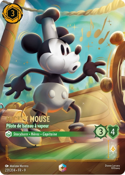 Mickey Mouse - Steamboat Pilot