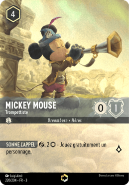 Mickey Mouse - Trumpeter