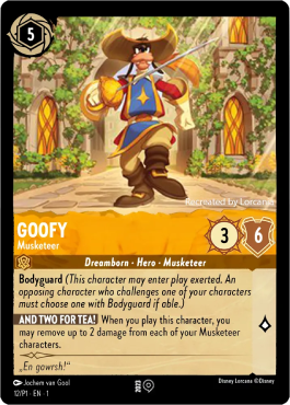 Goofy - Musketeer
