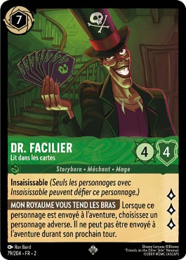 Dr. Facilier - Fortune Teller