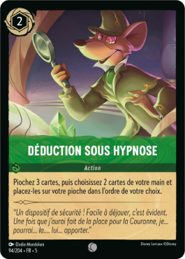 Hypnotic Deduction