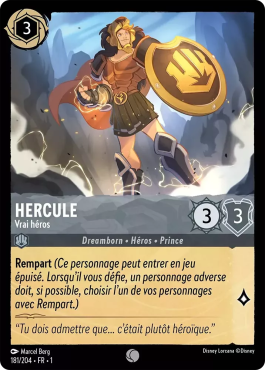 Hercule, Personnages