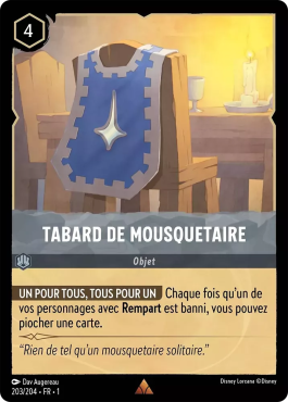 Musketeer Tabard