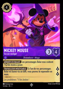 Mickey Mouse - Wayward Sorcerer