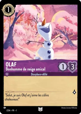 Olaf - Friendly Snowman