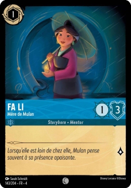 Fa Li - Mulan's Mother