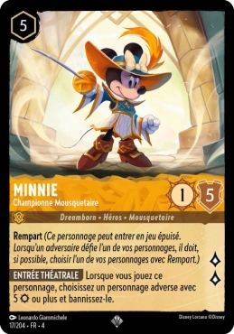 Minnie Mouse - Musketeer Champion