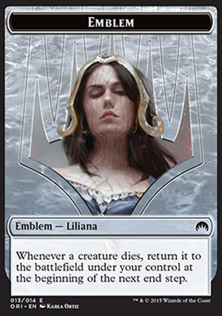 Emblem Liliana, Defiant Necromancer