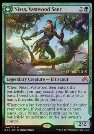 Nissa, Vastwood Seer // Nissa, Sage Animist