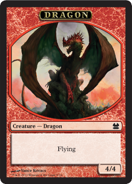 Dragon (4/4, flying)