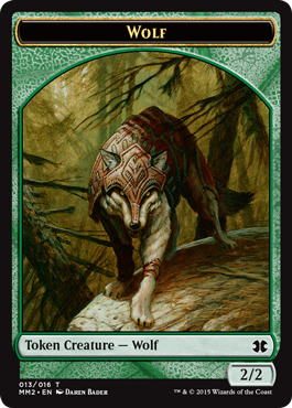 Wolf (2/2, green)