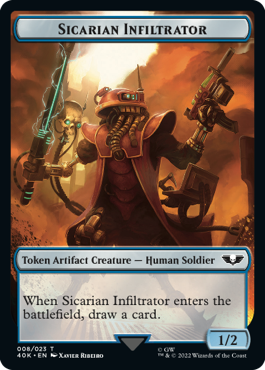 Soldier (1/1) / Sicarian Infiltrator (1/2)