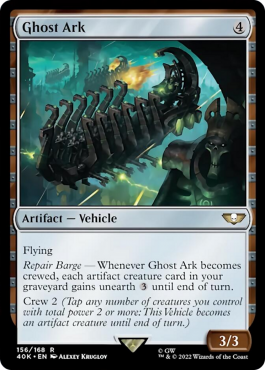 Ghost Ark Magic The Gathering card Playin by Magic Bazar