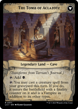 Tarrian's Journal // The Tomb of Aclazotz