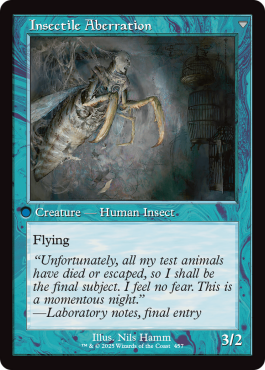 Delver of Secrets // Insectile Aberration