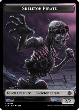Skeleton Pirate (2/2, black)