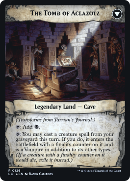 Tarrian's Journal // The Tomb of Aclazotz