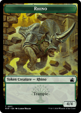 Rhino (4/4, trample)