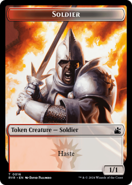 Soldier (1/1, white & red)