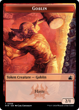 Goblin (2/1, red, haste)