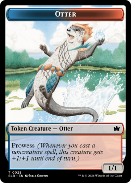 Otter (1/1, prowess)