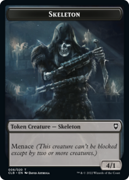 Skeleton (4/1, menace)