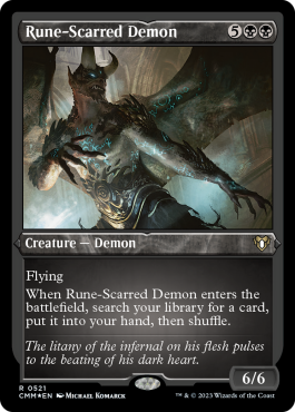 Rune-Scarred Demon