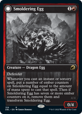 Smoldering Egg // Ashmouth Dragon